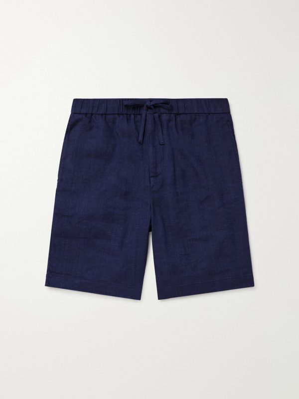 Felipe Slim-Fit Linen and Cotton-Blend Drawstring Shorts