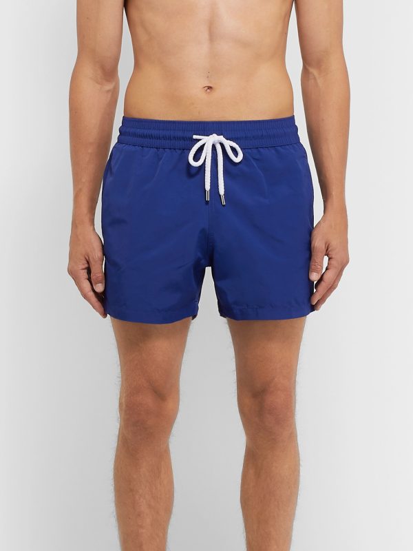Slim-Fit Short-Length Swim Shorts - OU Slim-Fit Short-Length Swim Shorts - OU