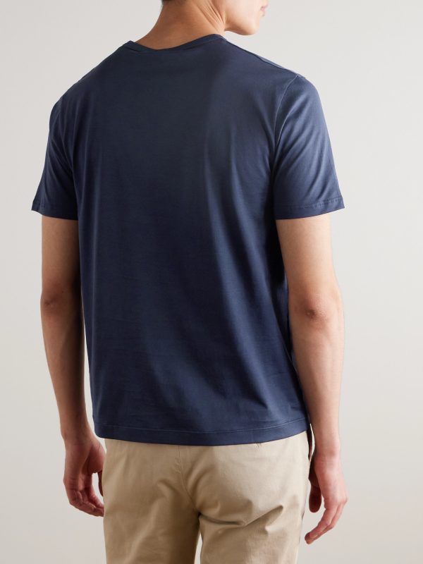 Pima Cotton-Jersey T-Shirt - BK