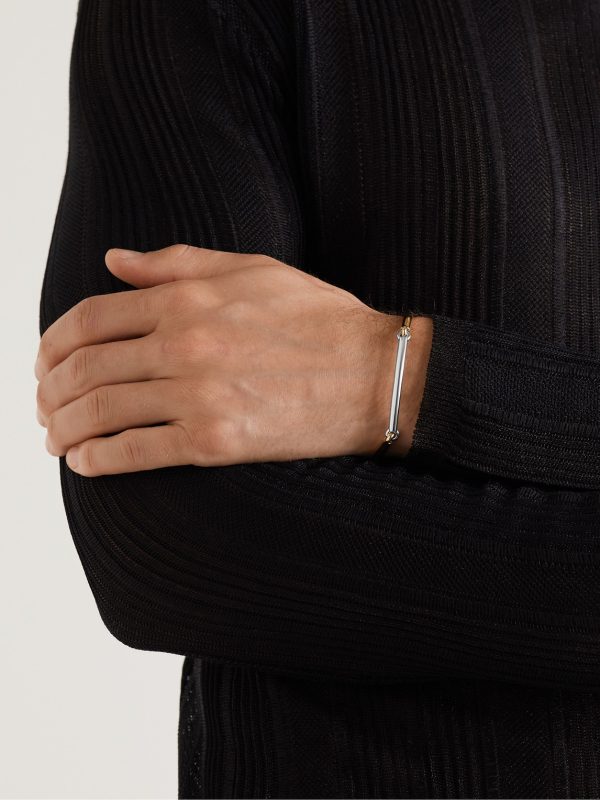 The Solstice 18-Karat White and Yellow Gold Bracelet - FR The Solstice 18-Karat White and Yellow Gold Bracelet - FR