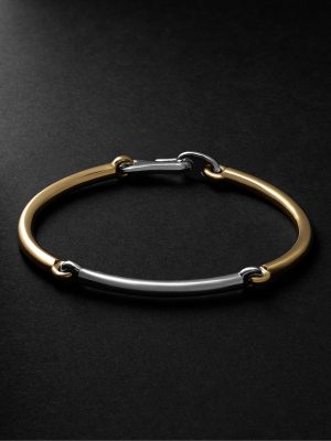 The Solstice 18-Karat White and Yellow Gold Bracelet The Solstice 18-Karat White and Yellow Gold Bracelet