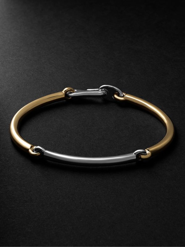 The Solstice 18-Karat White and Yellow Gold Bracelet The Solstice 18-Karat White and Yellow Gold Bracelet