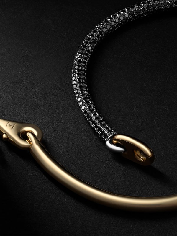 The Equinox 18-Karat White and Yellow Gold Diamond Bracelet - CU The Equinox 18-Karat White and Yellow Gold Diamond Bracelet - CU