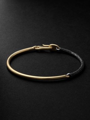 The Equinox 18-Karat White and Yellow Gold Diamond Bracelet The Equinox 18-Karat White and Yellow Gold Diamond Bracelet