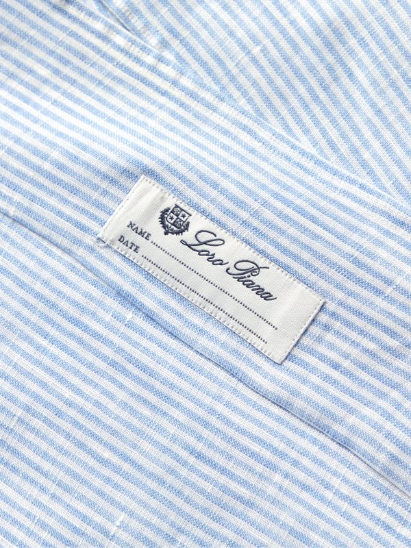 Striped Linen Shirt - E1 Striped Linen Shirt - E1
