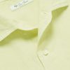 André Linen Half-Placket Shirt - CU André Linen Half-Placket Shirt - CU