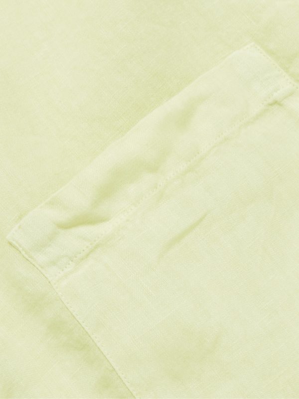 André Linen Half-Placket Shirt - E1 André Linen Half-Placket Shirt - E1