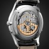 Master Ultra Thin Automatic Moon-Phase 39mm Stainless Steel and Alligator Watch, Ref. No. Q1368471 - BK