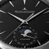 Master Ultra Thin Automatic Moon-Phase 39mm Stainless Steel and Alligator Watch, Ref. No. Q1368471 - CU
