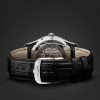 Master Ultra Thin Automatic Moon-Phase 39mm Stainless Steel and Alligator Watch, Ref. No. Q1368471 - E2