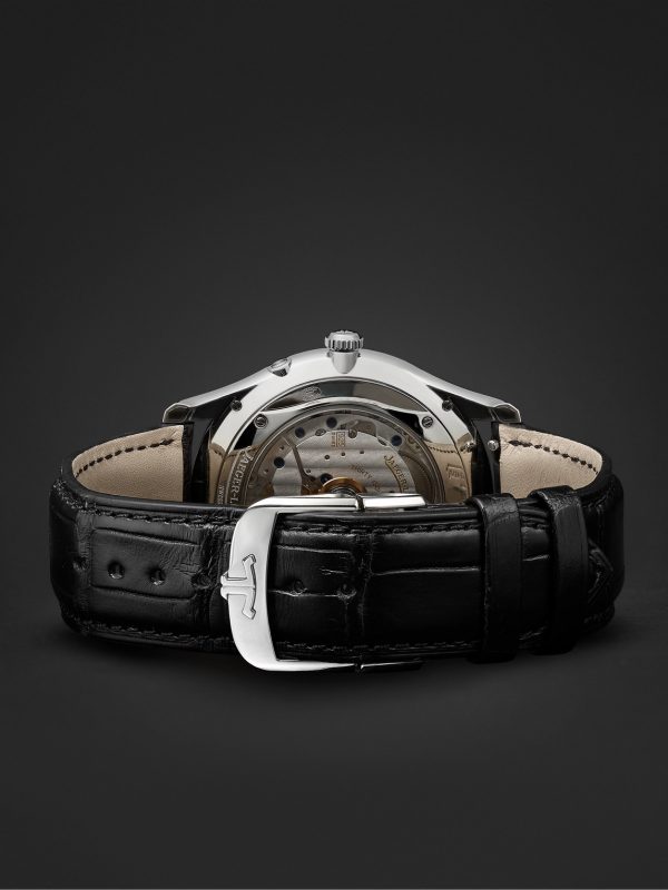 Master Ultra Thin Automatic Moon-Phase 39mm Stainless Steel and Alligator Watch, Ref. No. Q1368471 - E2