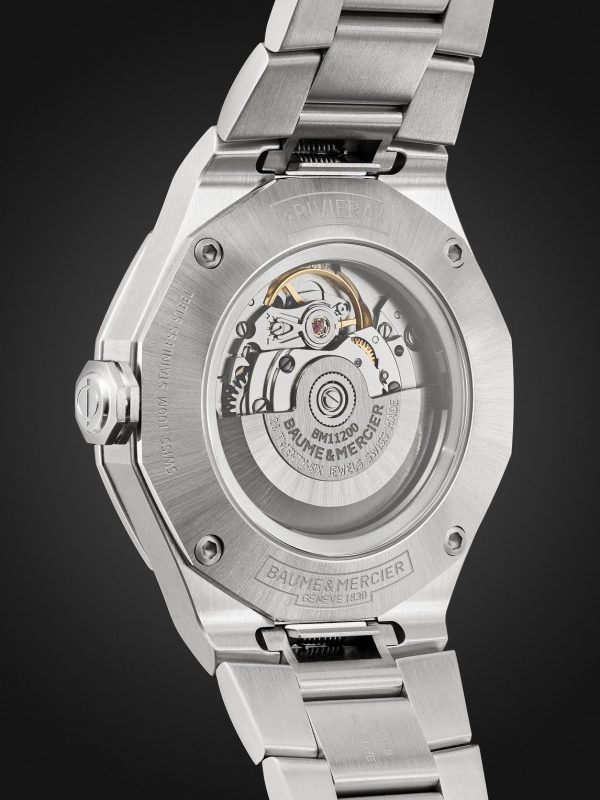 Riviera Automatic 42mm Stainless Steel Watch, Ref. No. M0A10622 - BK Riviera Automatic 42mm Stainless Steel Watch, Ref. No. M0A10622 - BK