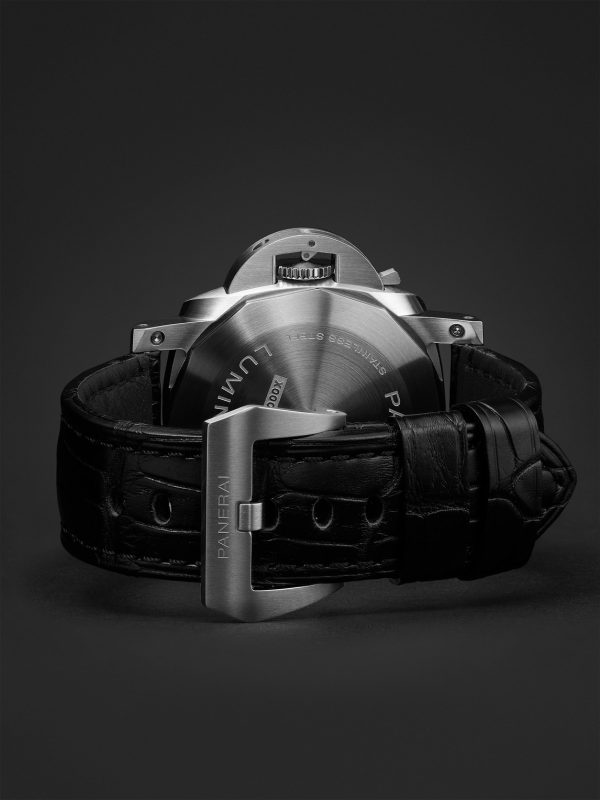 Luminor Chrono Automatic Chronograph 44mm Stainless Steel and Alligator Watch, Ref. No. PAM01109 - E2