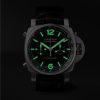 Luminor Chrono Automatic Chronograph 44mm Stainless Steel and Alligator Watch, Ref. No. PAM01109 - E5
