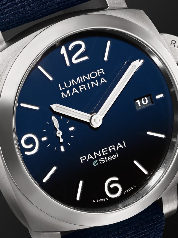 Luminor Marina Automatic 44mm eSteel and Recycled PET Watch, Ref. No. PAM01157 - CU