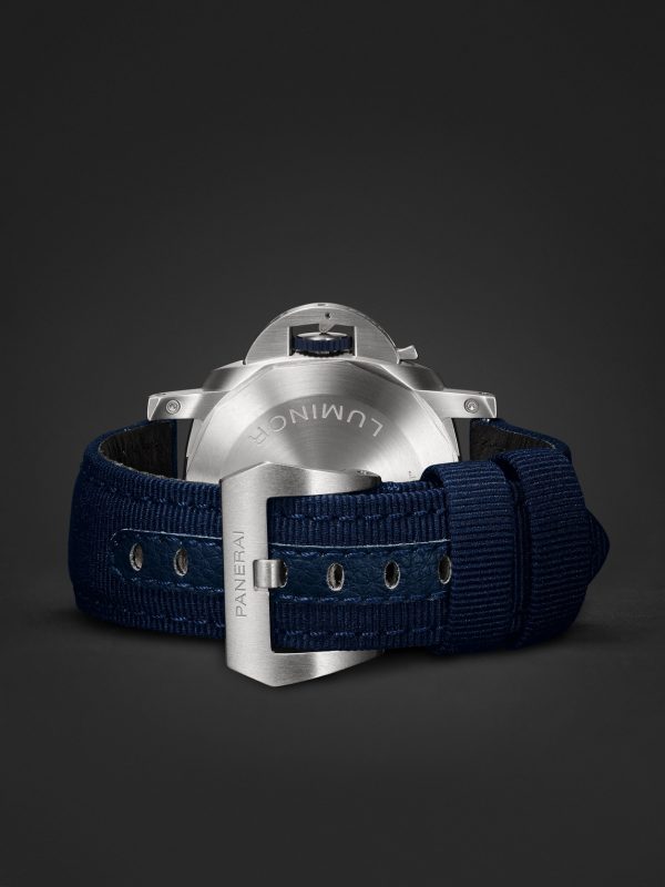 Luminor Marina Automatic 44mm eSteel and Recycled PET Watch, Ref. No. PAM01157 - E2