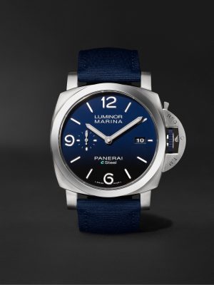 Luminor Marina Automatic 44mm eSteel and Recycled PET Watch, Ref. No. PAM01157 Luminor Marina Automatic 44mm eSteel and Recycled PET Watch, Ref. No. PAM01157