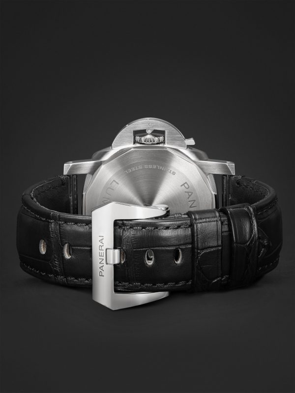 Luminor Marina Quaranta Automatic 40mm Stainless Steel and Alligator Watch, Ref. No. PAM01271 - E2