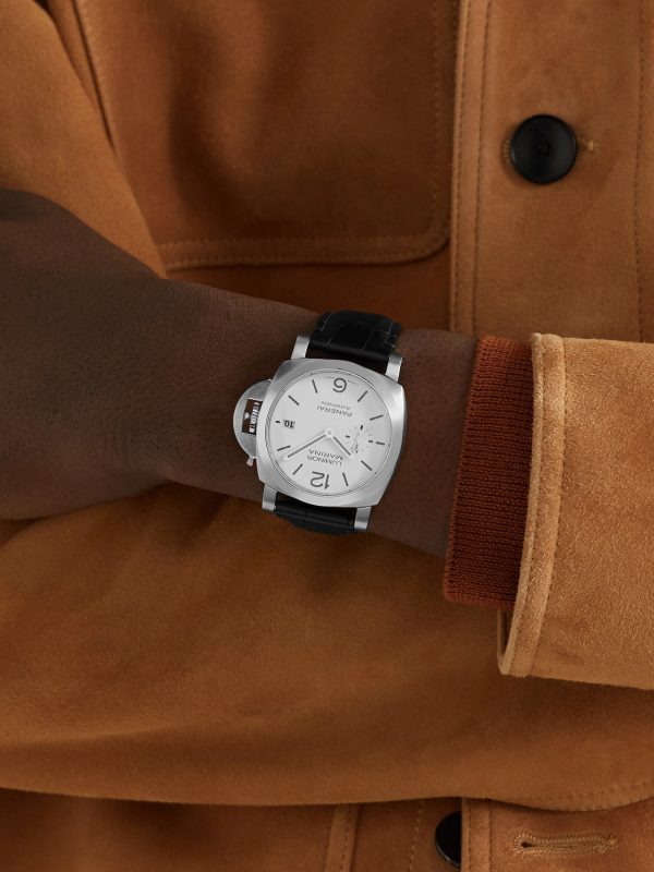 Luminor Marina Quaranta Automatic 40mm Stainless Steel and Alligator Watch, Ref. No. PAM01271 - OU