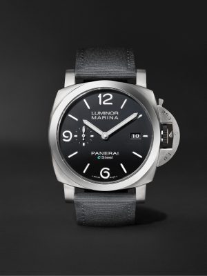 Luminor Marina Automatic 44mm eSteel and Recycled PET Watch, Ref. No. PAM01158 Luminor Marina Automatic 44mm eSteel and Recycled PET Watch, Ref. No. PAM01158