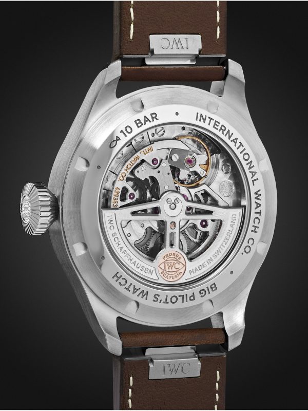Big Pilot's Automatic 43mm Stainless Steel and Leather Watch, Ref. No. IW329301 - BK Big Pilot's Automatic 43mm Stainless Steel and Leather Watch, Ref. No. IW329301 - BK