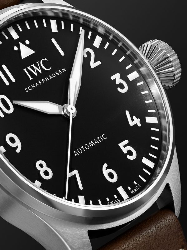 Big Pilot's Automatic 43mm Stainless Steel and Leather Watch, Ref. No. IW329301 - CU Big Pilot's Automatic 43mm Stainless Steel and Leather Watch, Ref. No. IW329301 - CU