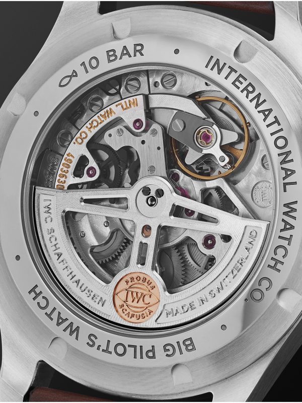 Big Pilot's Automatic 43mm Stainless Steel and Leather Watch, Ref. No. IW329301 - E1 Big Pilot's Automatic 43mm Stainless Steel and Leather Watch, Ref. No. IW329301 - E1