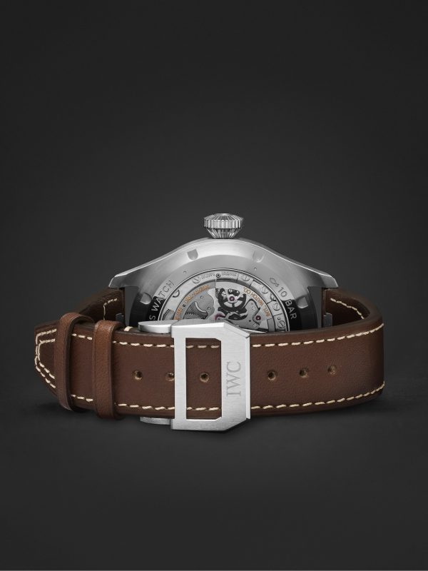 Big Pilot's Automatic 43mm Stainless Steel and Leather Watch, Ref. No. IW329301 - E2 Big Pilot's Automatic 43mm Stainless Steel and Leather Watch, Ref. No. IW329301 - E2