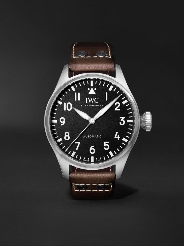 Big Pilot's Automatic 43mm Stainless Steel and Leather Watch, Ref. No. IW329301 Big Pilot's Automatic 43mm Stainless Steel and Leather Watch, Ref. No. IW329301
