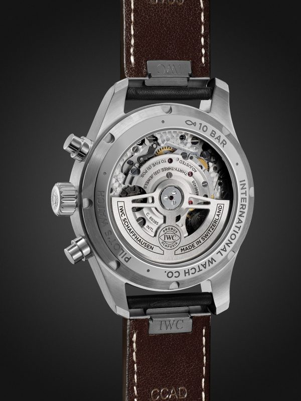 Pilot's Automatic Chronograph 41mm Stainless Steel and Leather Watch, Ref. No. IW388103 - BK Pilot's Automatic Chronograph 41mm Stainless Steel and Leather Watch, Ref. No. IW388103 - BK
