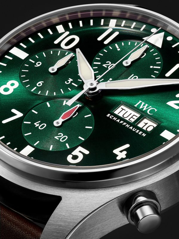 Pilot's Automatic Chronograph 41mm Stainless Steel and Leather Watch, Ref. No. IW388103 - CU Pilot's Automatic Chronograph 41mm Stainless Steel and Leather Watch, Ref. No. IW388103 - CU