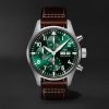 Pilot's Automatic Chronograph 41mm Stainless Steel and Leather Watch, Ref. No. IW388103 Pilot's Automatic Chronograph 41mm Stainless Steel and Leather Watch, Ref. No. IW388103