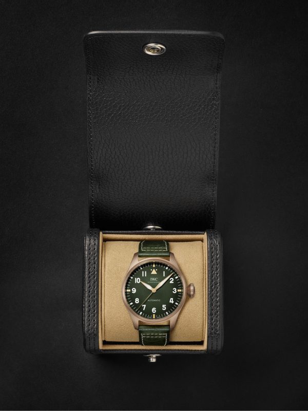 Big Pilot's Spitfire Automatic 43mm Bronze and Leather Watch, Ref. No. IW329702 - E3