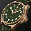 Big Pilot's Spitfire Automatic 43mm Bronze and Leather Watch, Ref. No. IW329702 - FR