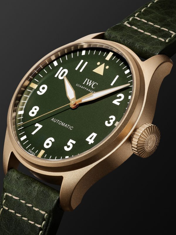 Big Pilot's Spitfire Automatic 43mm Bronze and Leather Watch, Ref. No. IW329702 - FR