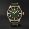 Big Pilot's Spitfire Automatic 43mm Bronze and Leather Watch, Ref. No. IW329702