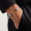 Possession 18-Karat White Gold, Diamond and Ceramic Cuff - FR Possession 18-Karat White Gold, Diamond and Ceramic Cuff - FR