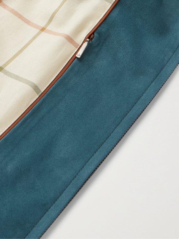 Rain System Suede Bomber Jacket - E2