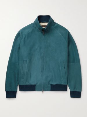Rain System Suede Bomber Jacket Rain System Suede Bomber Jacket