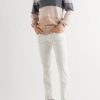 Striped Silk, Camel and Cashmere-Blend Sweater - OU
