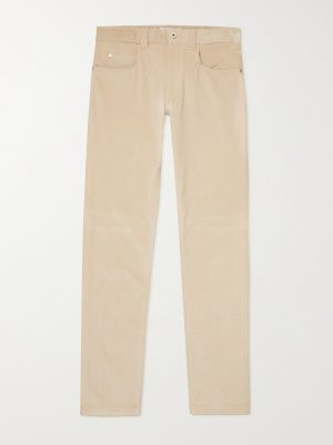 Slim-Fit Stretch-Cotton Corduroy Trousers Slim-Fit Stretch-Cotton Corduroy Trousers