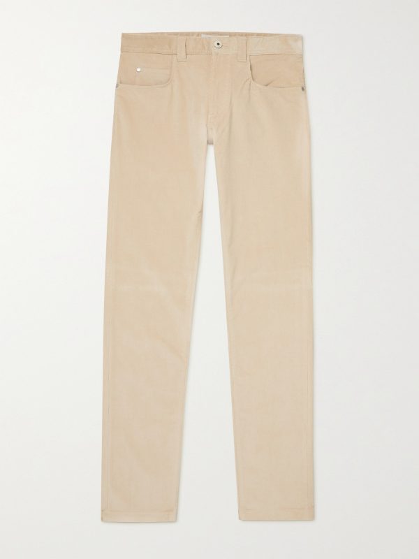Slim-Fit Stretch-Cotton Corduroy Trousers Slim-Fit Stretch-Cotton Corduroy Trousers