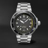 Aquis Depth Gauge Automatic 45.8mm Stainless Steel Watch, Ref. No. 01 733 7755 4154-Set MB