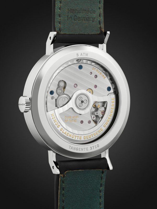 Tangente Neomatik 41 Automatic 41mm Stainless Steel and Cordovan Leather Watch, Ref. No. 182 - BK Tangente Neomatik 41 Automatic 41mm Stainless Steel and Cordovan Leather Watch, Ref. No. 182 - BK