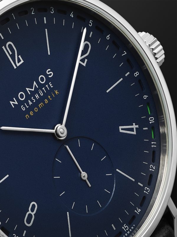 Tangente Neomatik 41 Automatic 41mm Stainless Steel and Cordovan Leather Watch, Ref. No. 182 - CU Tangente Neomatik 41 Automatic 41mm Stainless Steel and Cordovan Leather Watch, Ref. No. 182 - CU