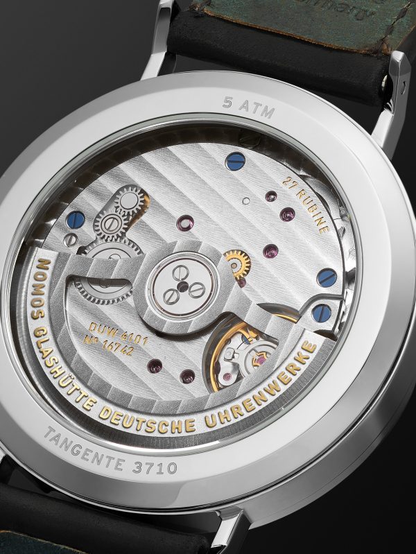 Tangente Neomatik 41 Automatic 41mm Stainless Steel and Cordovan Leather Watch, Ref. No. 182 - E1 Tangente Neomatik 41 Automatic 41mm Stainless Steel and Cordovan Leather Watch, Ref. No. 182 - E1