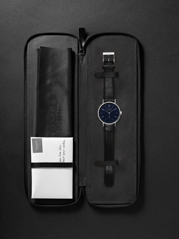 Tangente Neomatik 41 Automatic 41mm Stainless Steel and Cordovan Leather Watch, Ref. No. 182 - E3 Tangente Neomatik 41 Automatic 41mm Stainless Steel and Cordovan Leather Watch, Ref. No. 182 - E3