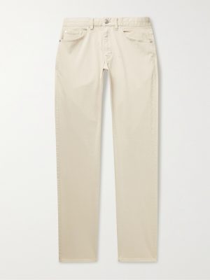 Ultimate Stretch Cotton and Modal-Blend Sateen Trousers Ultimate Stretch Cotton and Modal-Blend Sateen Trousers