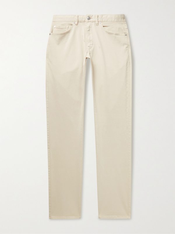 Ultimate Stretch Cotton and Modal-Blend Sateen Trousers Ultimate Stretch Cotton and Modal-Blend Sateen Trousers