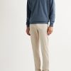Ultimate Stretch Cotton and Modal-Blend Sateen Trousers - OU Ultimate Stretch Cotton and Modal-Blend Sateen Trousers - OU